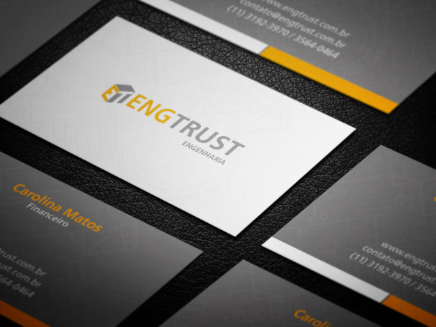 Design de Cartão de Visita - Engtrust