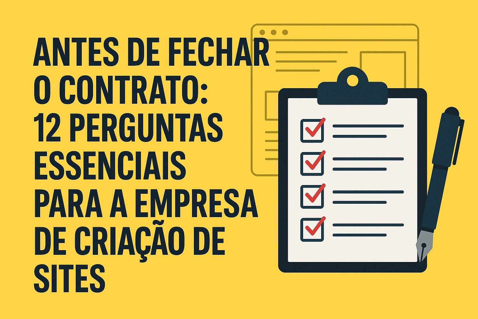 Checklist Criação de Site