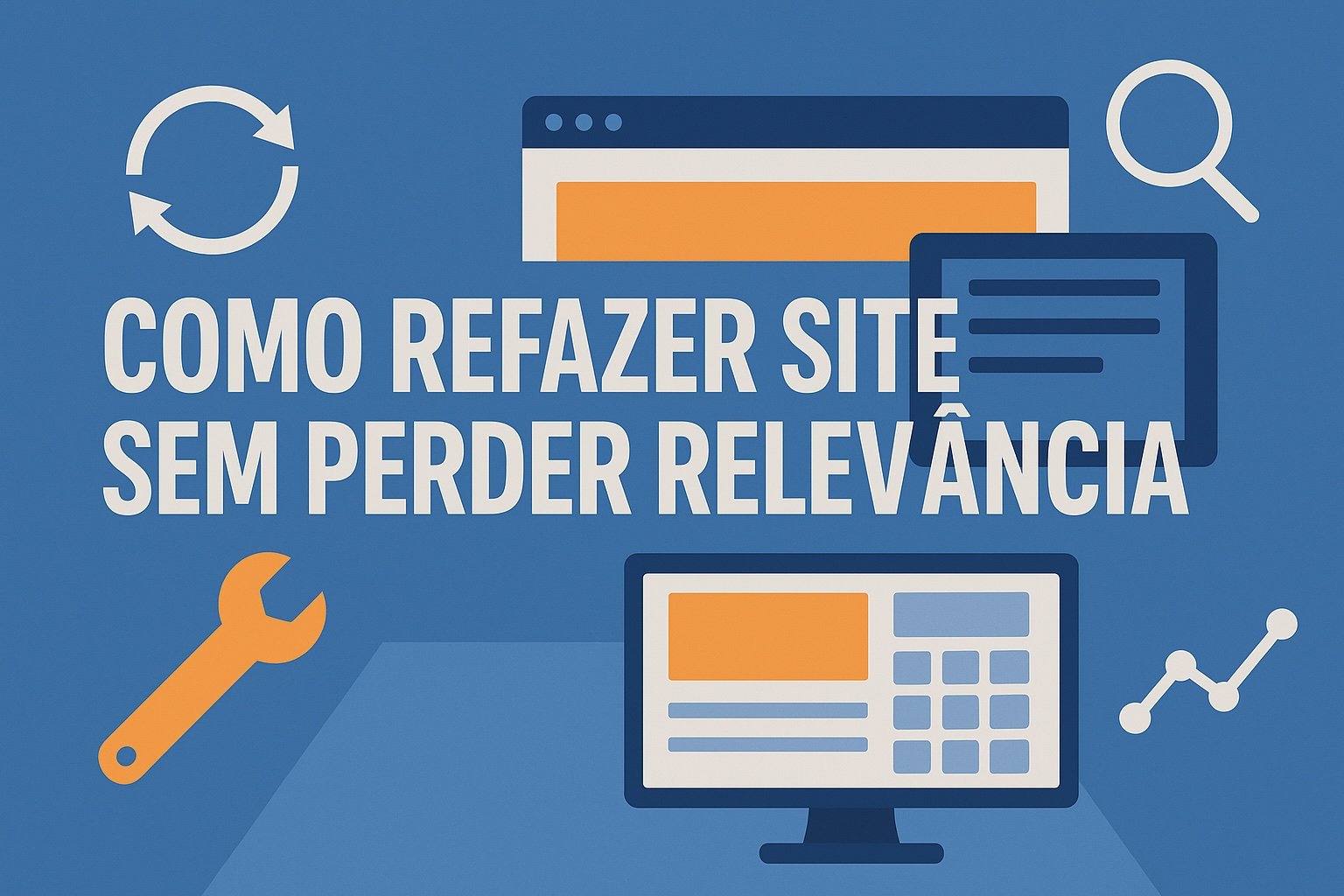 Como refazer site sem perder relevância