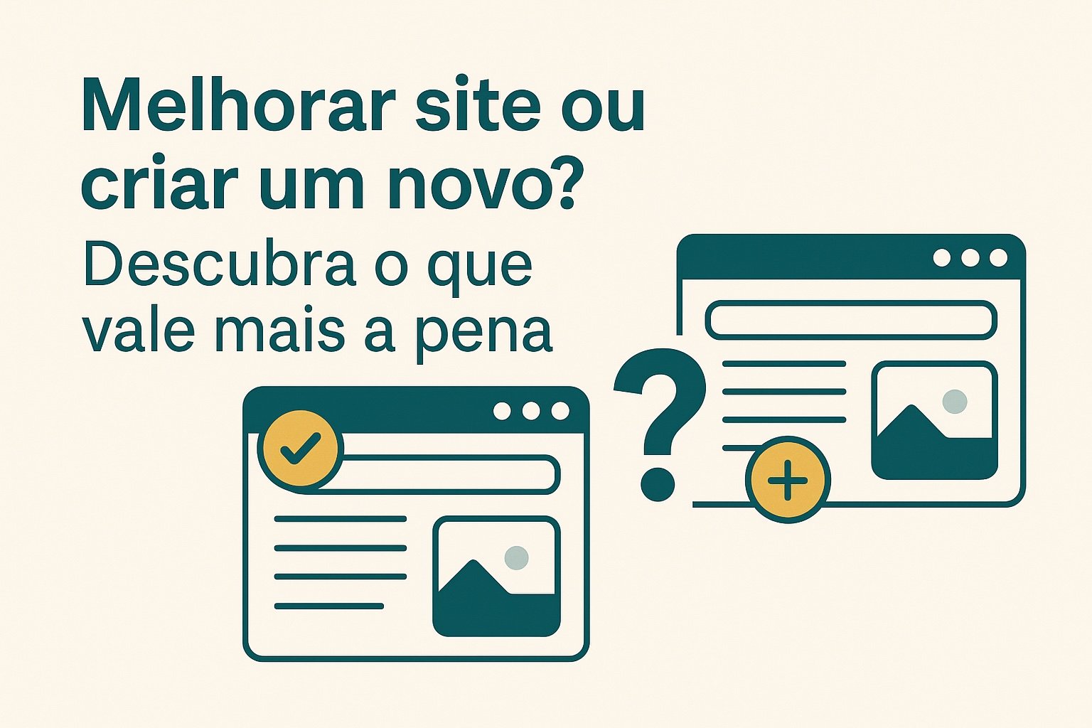 Melhorar Site ou Criar Novo?