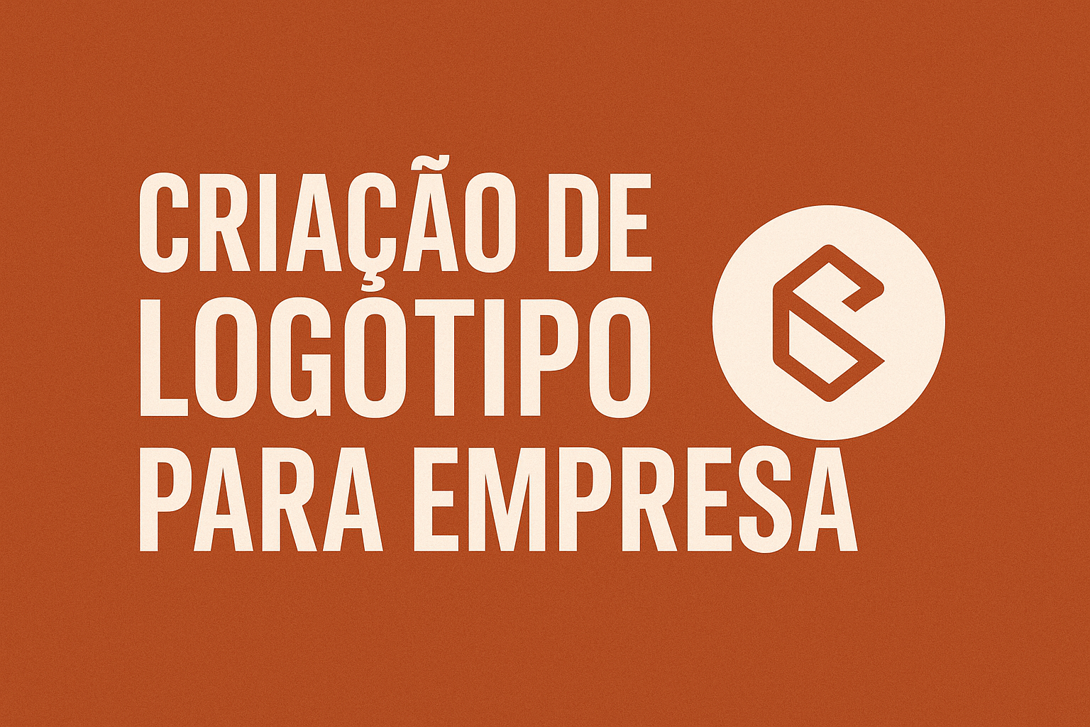 Criação de Logotipo para Empresa