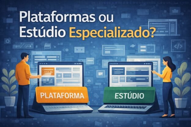 Plataformas ou Estúdio Especializado em Sites