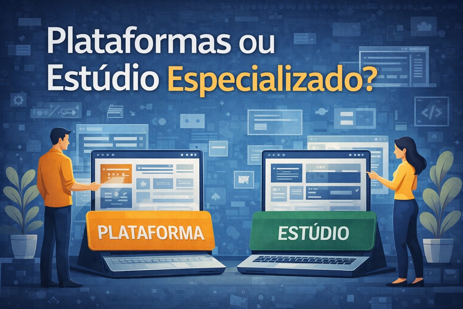 plataformas-ou-estudio-especializado Plataformas ou Estúdio Especializado em Sites