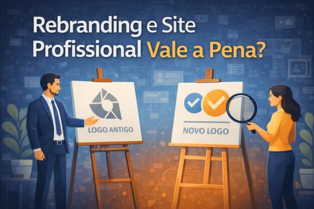 Rebranding e site profissional novo