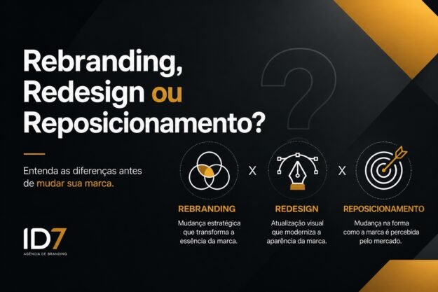Redesign, rebranding e reposicionamento