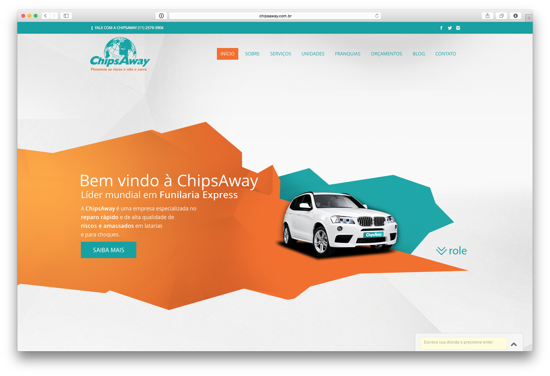 Criação de Site - ChipsAway