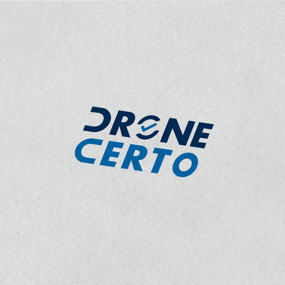 Logotipo Drone Certo