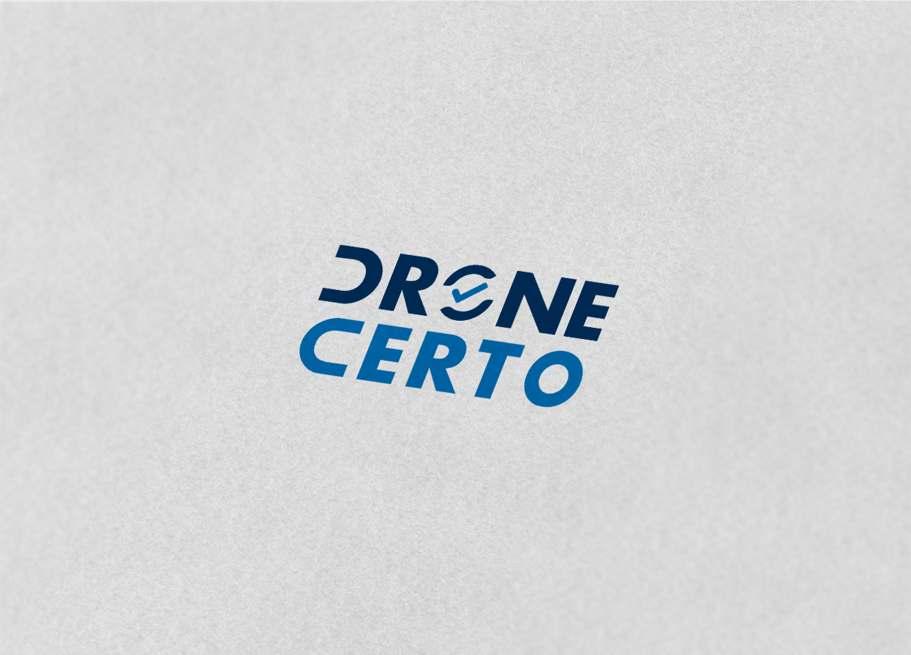 Logotipo Drone Certo